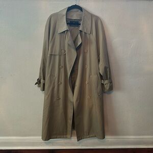 London Fog Tan Trench Coat